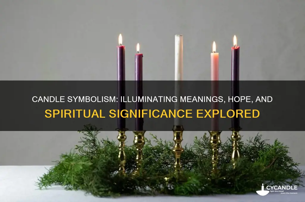 what can a candle represent