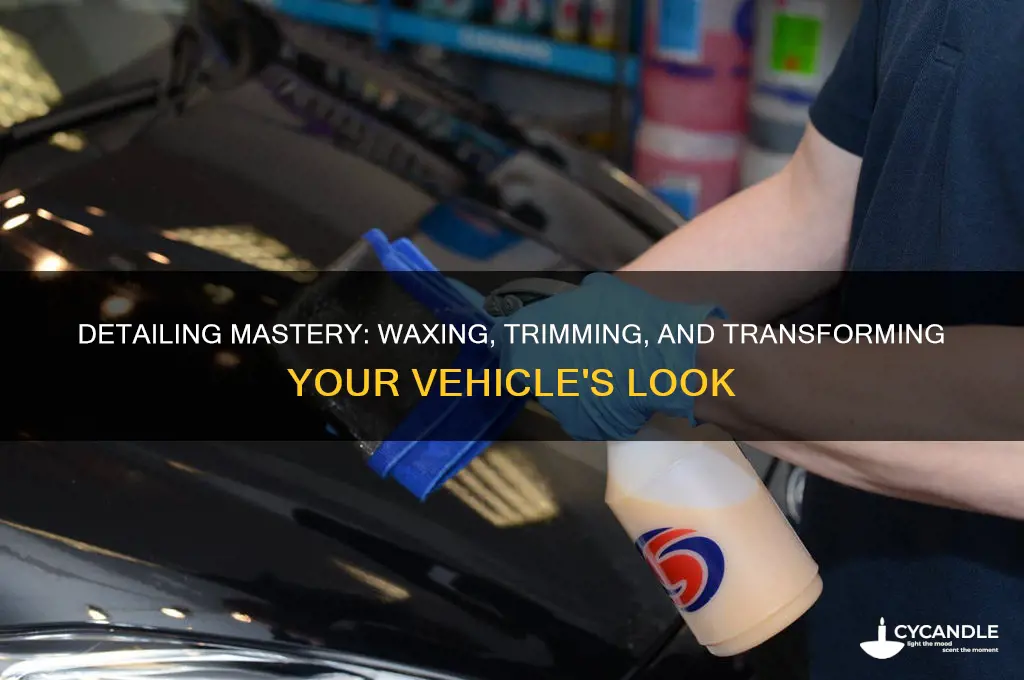 what can a detailer do wax and trim