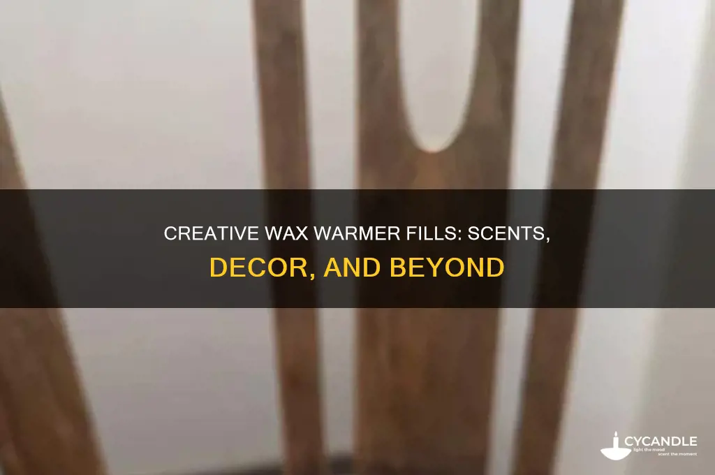 what can be put into a wax warmer