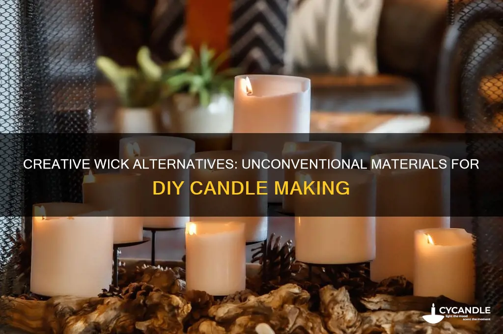 what can be used as a wick for candles