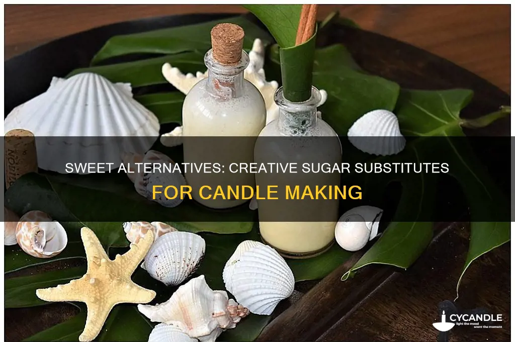 what can be used for sugar on candles
