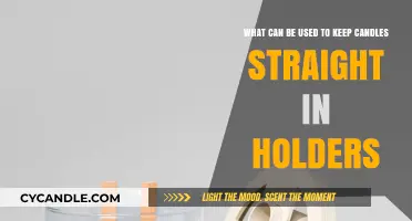 How to Keep Candles Straight in Holders: Simple Solutions