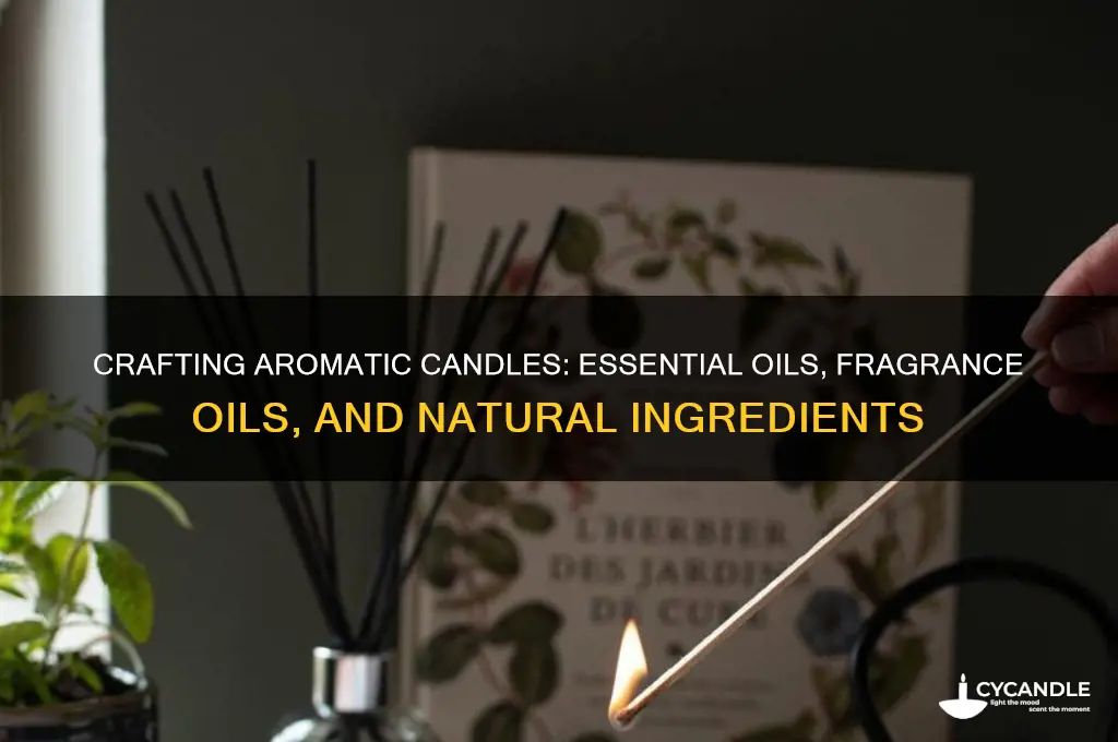 what can be used to make candle scents
