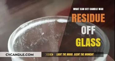 Effective Ways to Remove Candle Wax Residue from Glass Surfaces