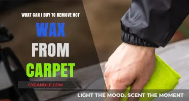 Effective Products to Remove Hot Wax from Carpet Easily