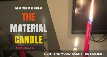 Innovative Ways to Transform Your Material Candle: Creative DIY Ideas