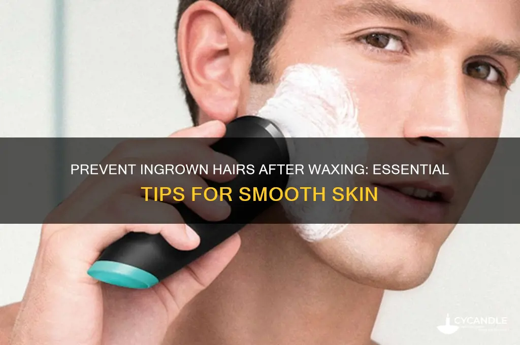 what can i do to prevent ingrown hairs after waxing