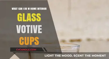 Revamping Your Space: Creative Uses for Home Interior Glass Votive Cups