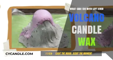Creative Ways to Repurpose Leftover Volcano Candle Wax