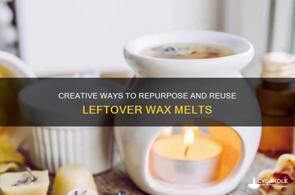what can i do with leftover wax melts