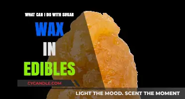 Creative Uses for Sugar Wax in Delicious Edible Treats