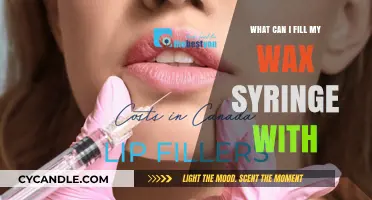Creative Filler Ideas for Your Wax Syringe: Tips and Tricks