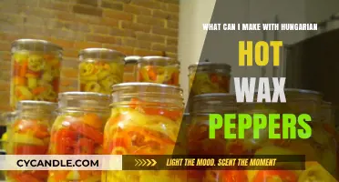 Spicy Hungarian Hot Wax Peppers: Creative Recipes to Try at Home