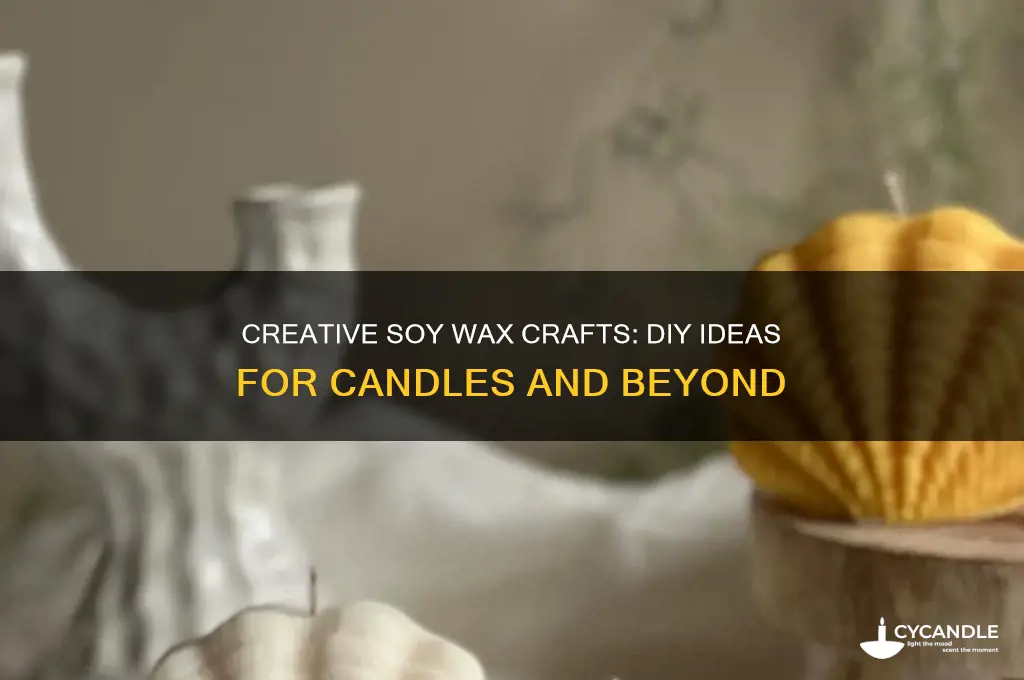 what can i make with soy wax