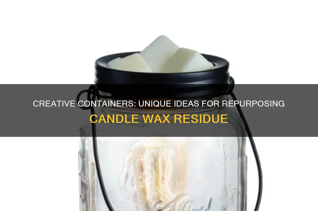what can i put candle wax in