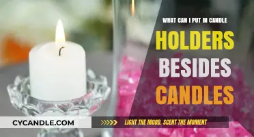 Creative Candle Holder Ideas: Stylish Alternatives to Traditional Candles