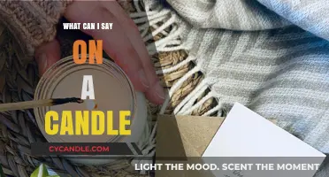Creative Candle Messages: Unique Ideas to Write on Your Wax Canvas