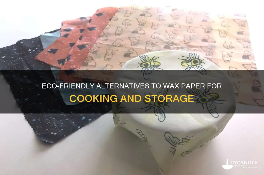what can i use besides wax paper