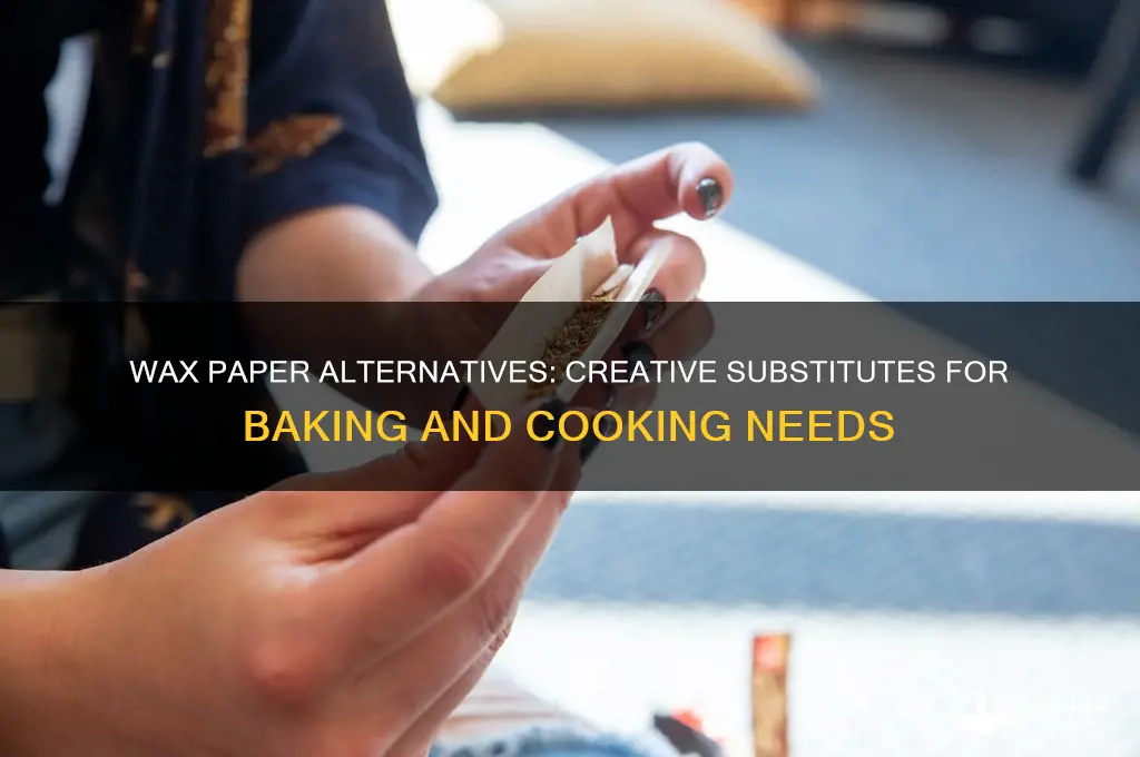 what can i use in place of wax paper