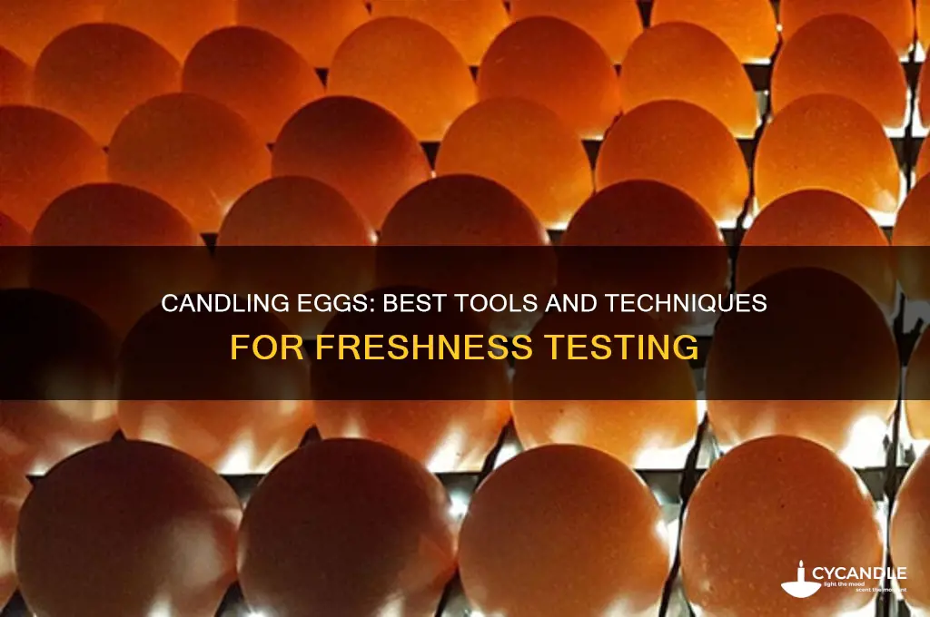 what can i use to candle eggs