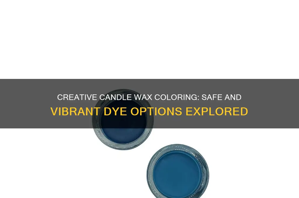 what can i use to color candle wax