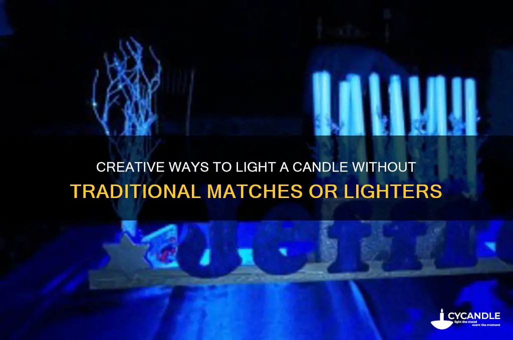 what can i use to light a candle