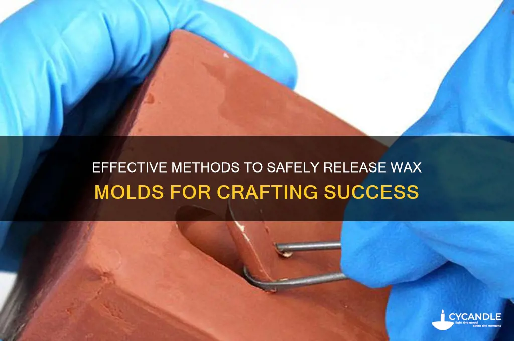 what can i use to release wax molds