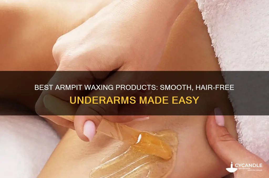 what can i use to wax my armpits
