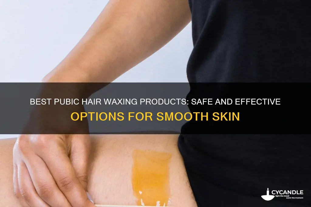 what can i use to wax my pubic hair