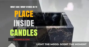 Creative Stone Wrapping Ideas for Safe and Stylish Candle Embedding