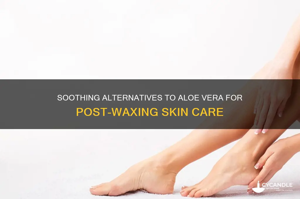 what can replace aloe after waxing