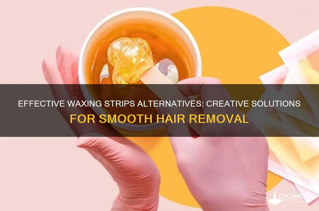 what can u use for stips for waxing