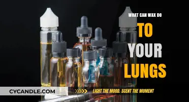 Wax Inhalation Risks: Potential Lung Damage and Health Concerns Explained