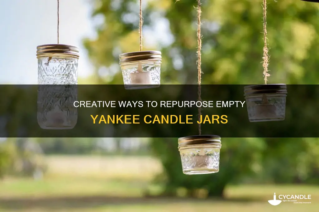 what can you do with empty yankee candle jars