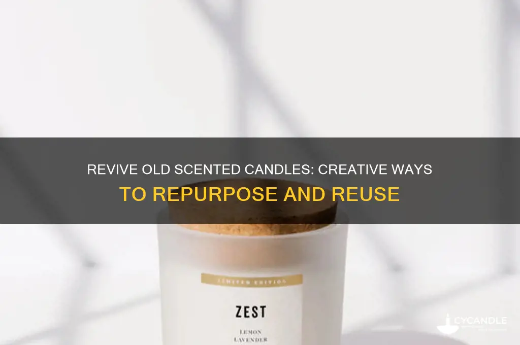 what can you do with old scented candles