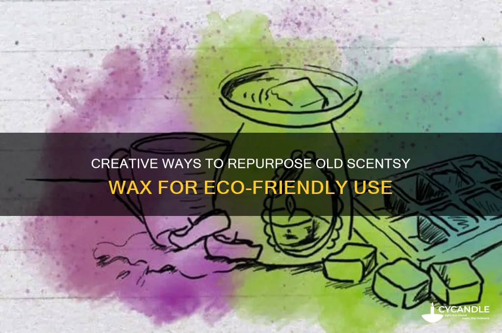 what can you do with old scentsy wax