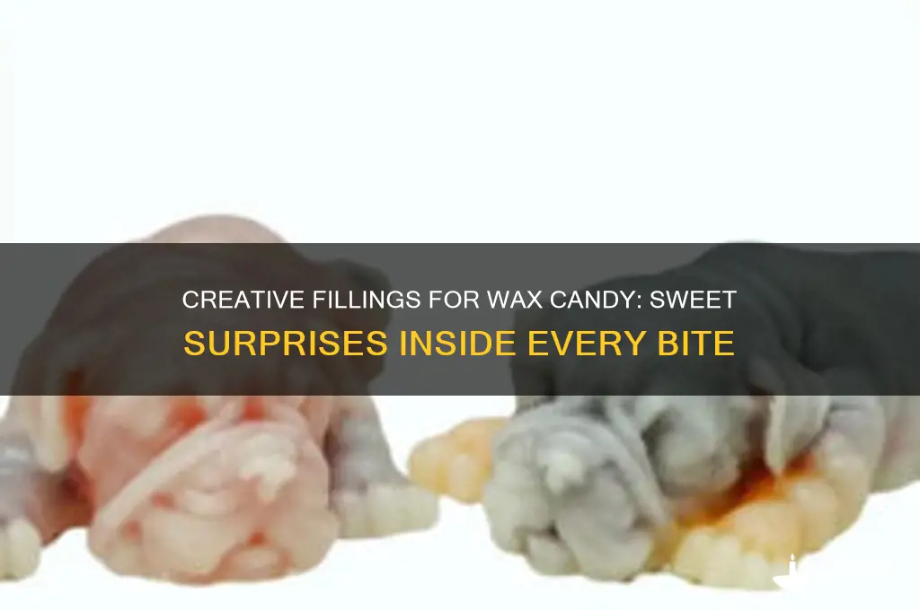 what can you put in wax candy