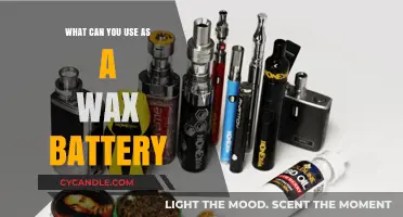 Innovative Alternatives: What Can You Use as a Wax Battery?