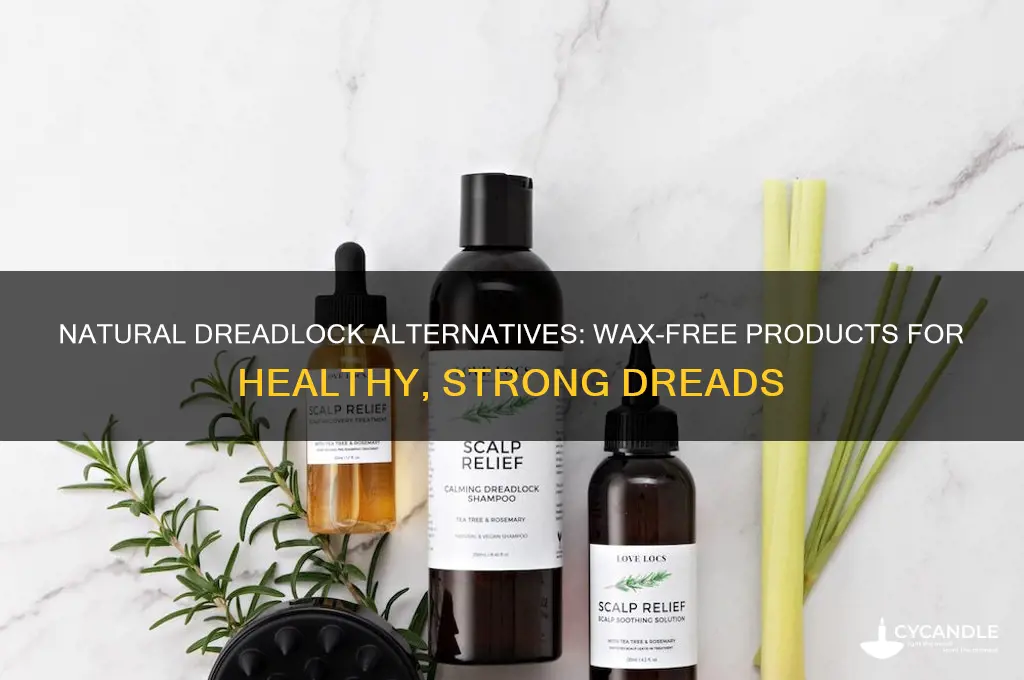 what can you use for dreads instead of wax