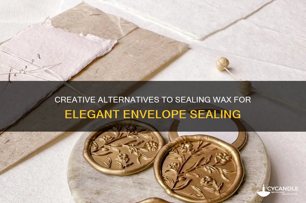 what can you use instead of sealing wax