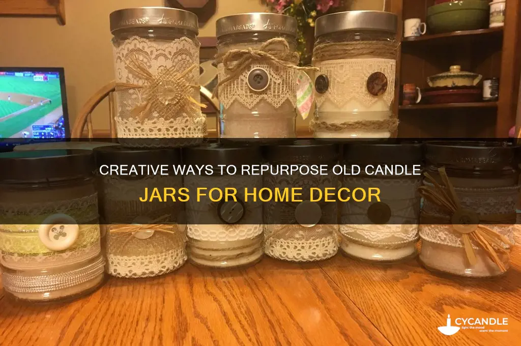 what can you use old candle jars