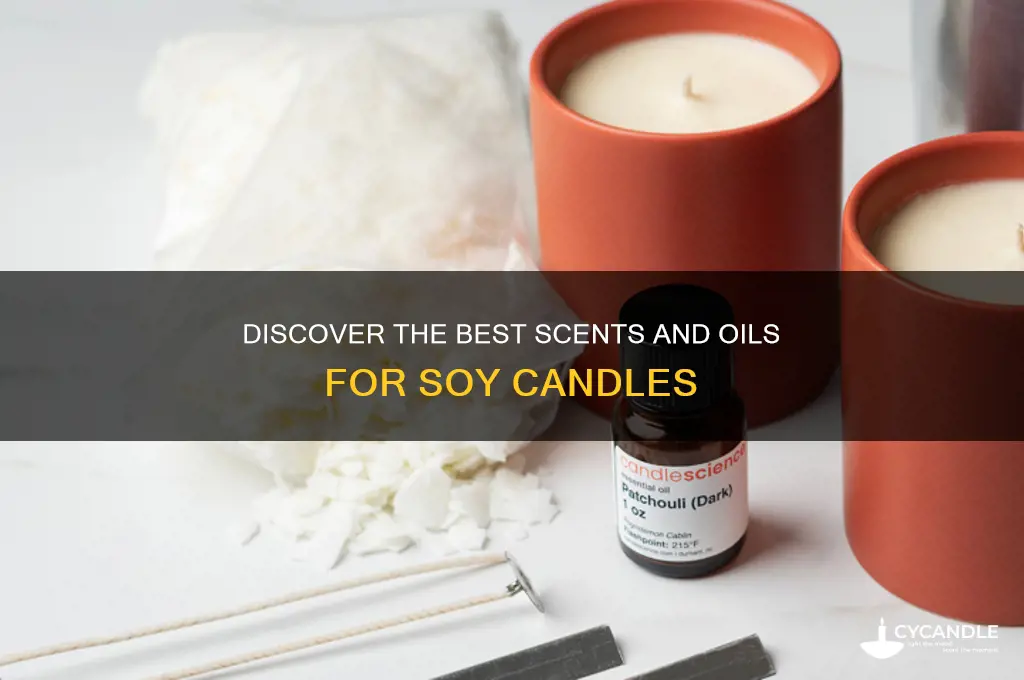 what can you use to scent soy candles