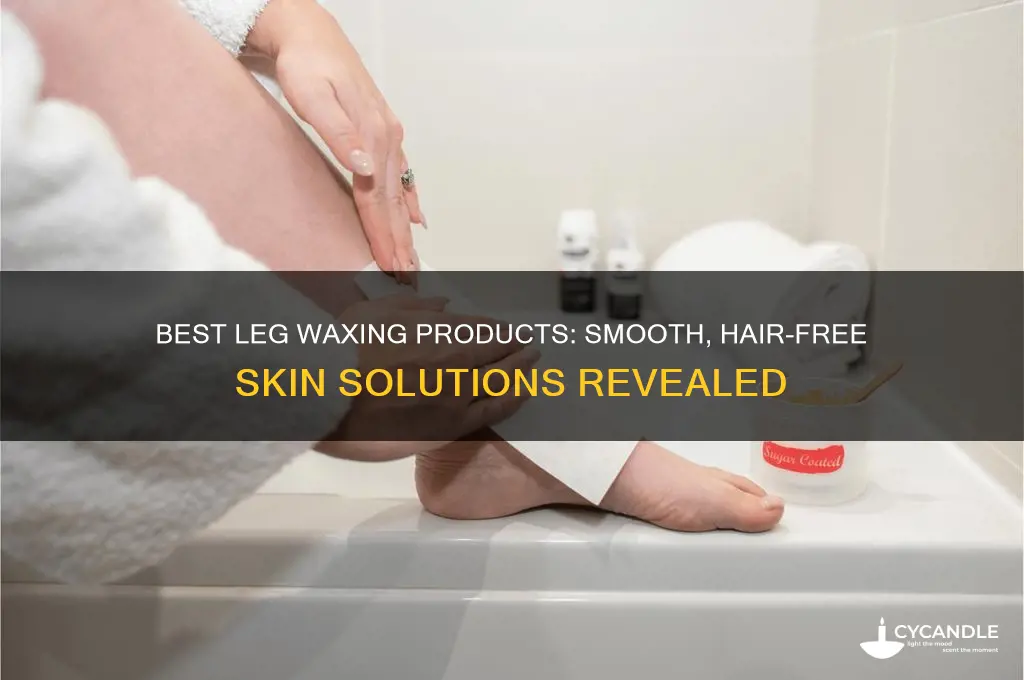 what can you use to wax your legs