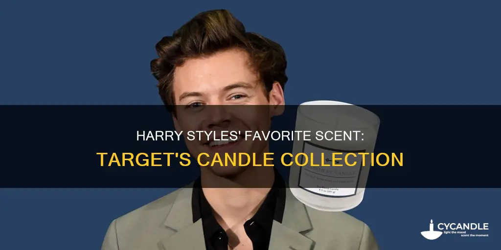 what candle at target smells like harry styles