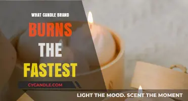 Fastest Burning Candles: Which Brand Melts Away the Quickest?