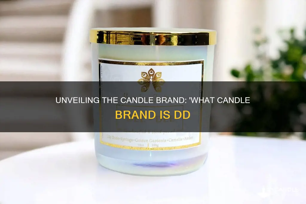 what candle brand is dd