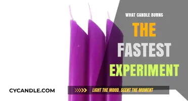 Fastest Burning Candle Experiment: Unveiling the Quickest Melt Time