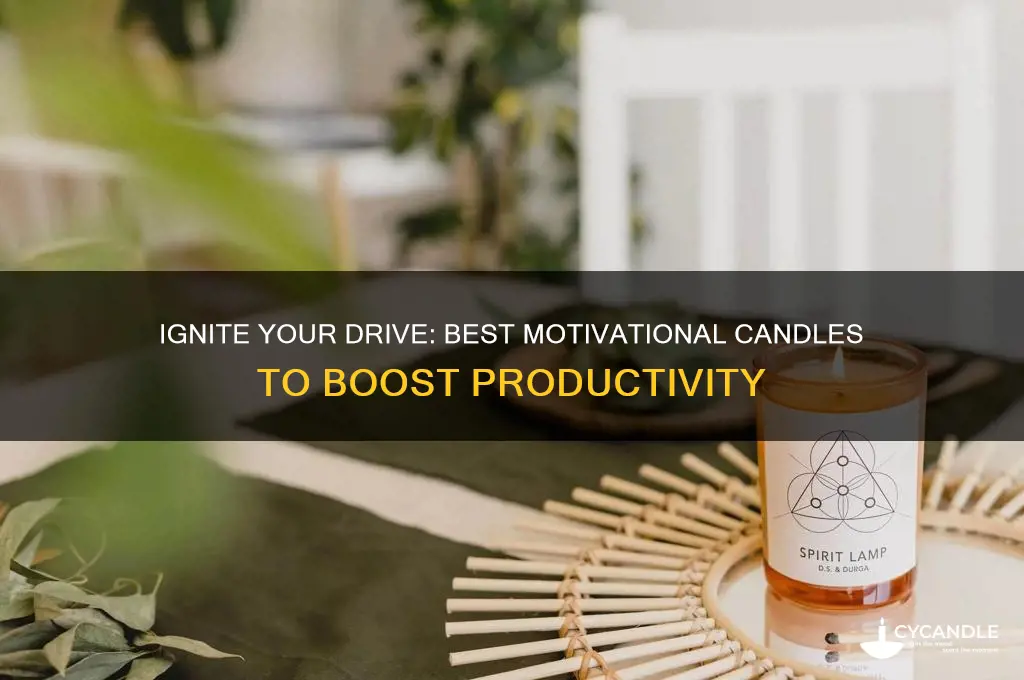 what candle can be used for motivation