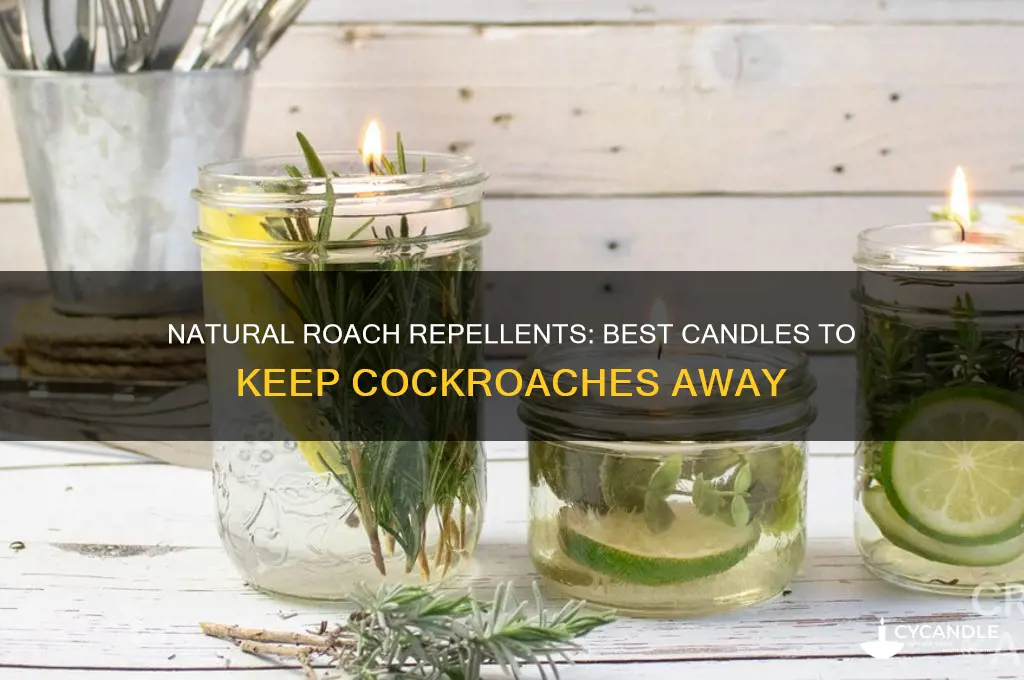 what candle can repel roaches