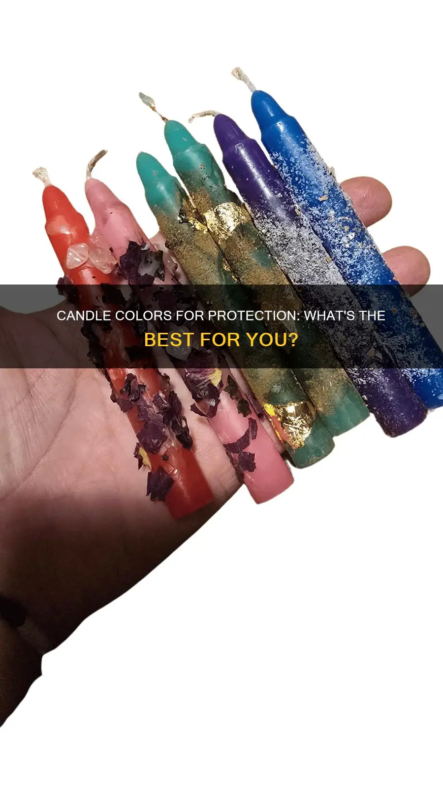 what candle color is for protection